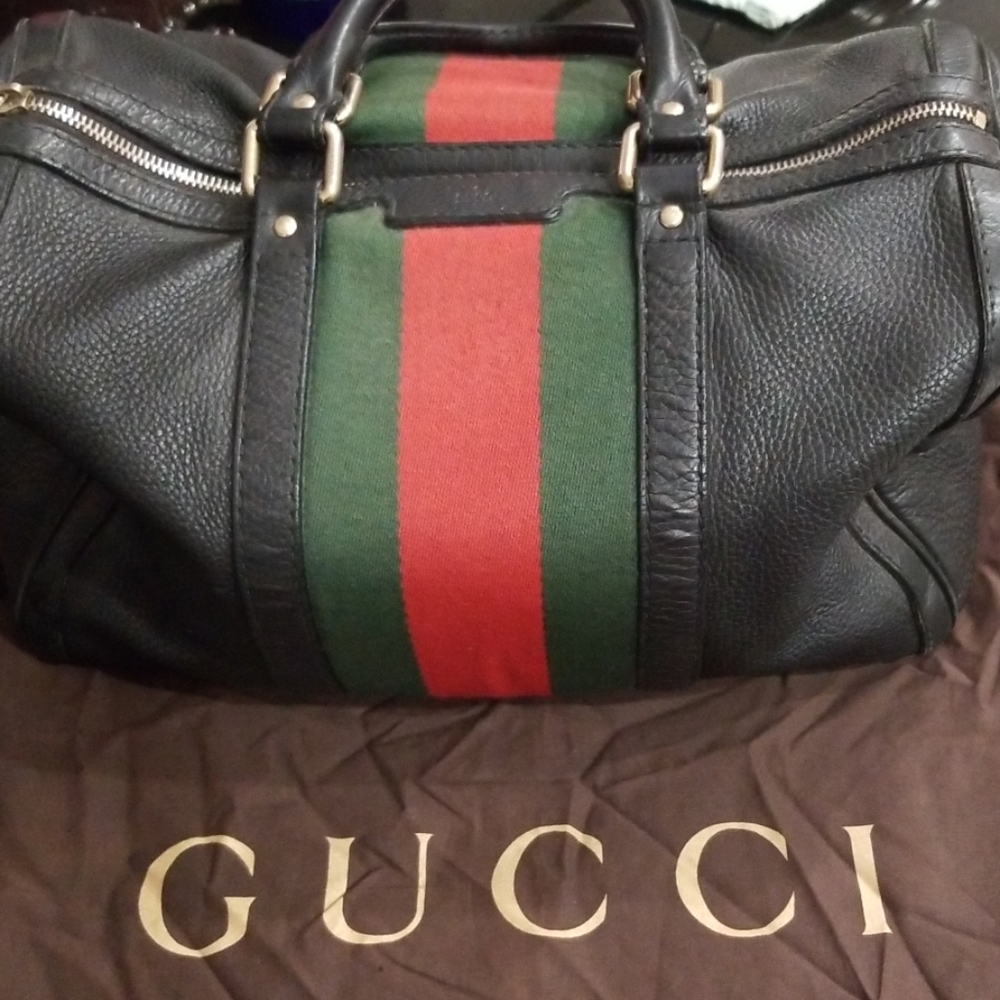 all original GUCCI Boston bag (collector's piece)